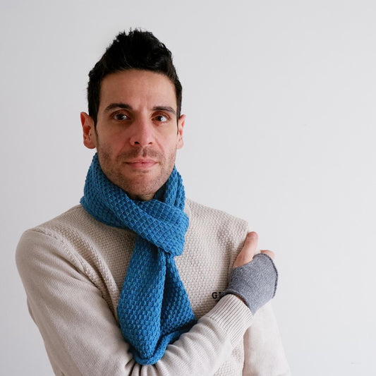 Unique Luxurious Merino  scarf  100% Sustainable Merino wool scarf  Gift idea  Pure cashmere scarf luxurious Italian merino scarf
