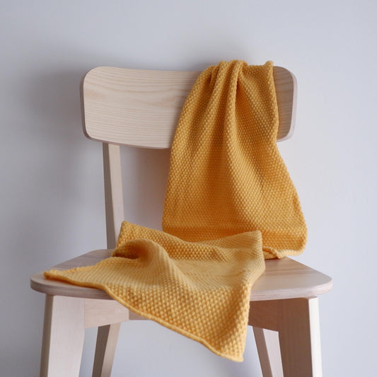 Handmade Knitted Superfine Italian Merino Wool Scarf Soft Cozy Luxury Scarf Perfect Gift for Him and Her Ethically Made in the UK
